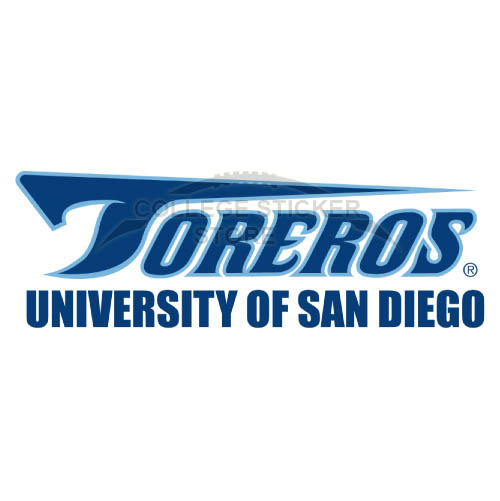 Homemade San Diego Toreros Iron-on Transfers (Wall Stickers)NO.6119